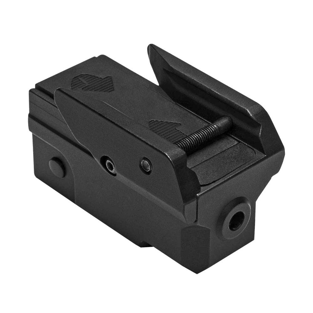 NcStar Compact Pistol Blue Laser with Strobe & Keymod - Undermount Tactical Laser Sight for Handguns | Home Defense, Target Practice, Tactical Training