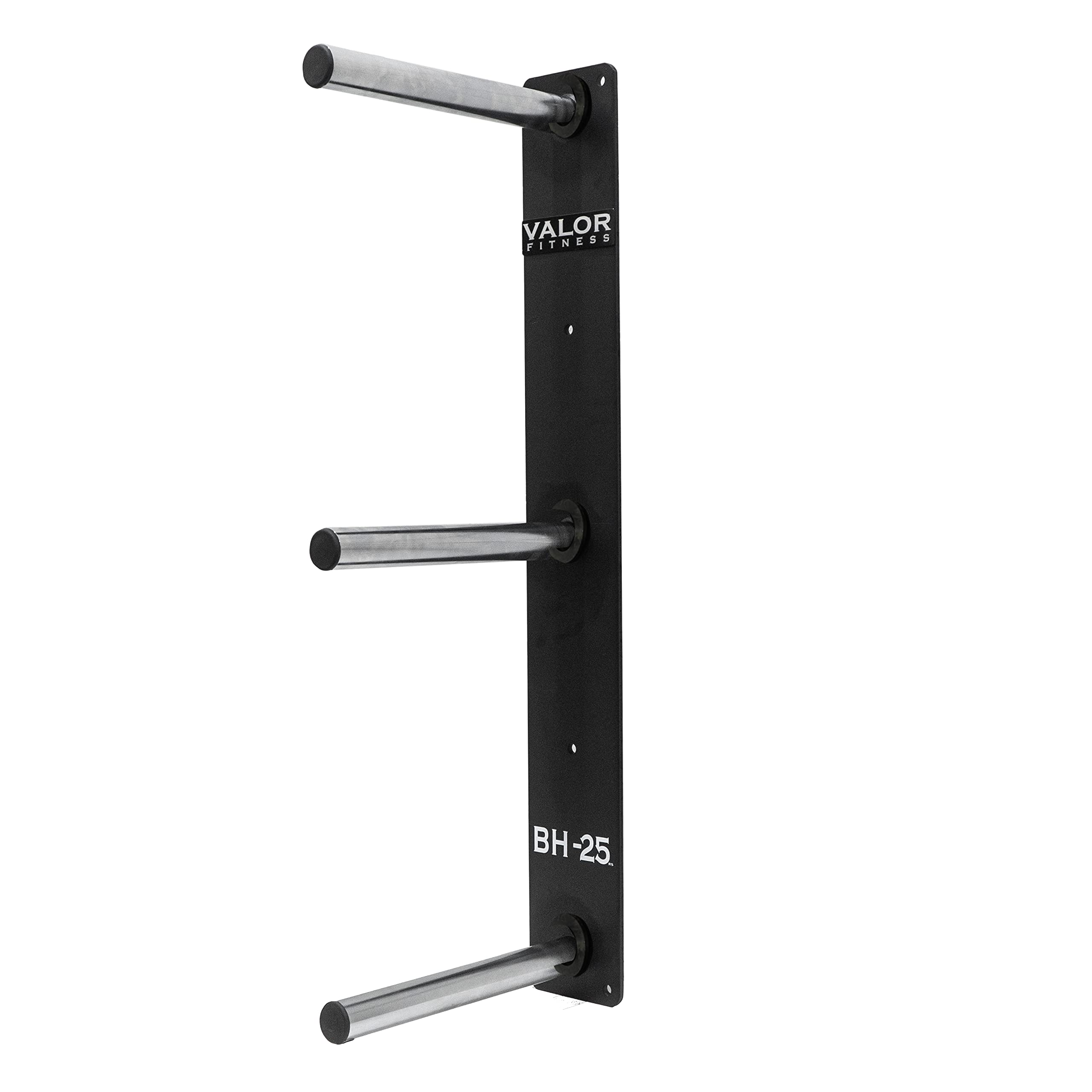Valor Fitness Wall Mounted Weight Plate Storage Rack - Heavy Duty Bumper & Olympic Plate Holder - Perfect for Home Gym, CrossFit, and Commercial Fitness Centers