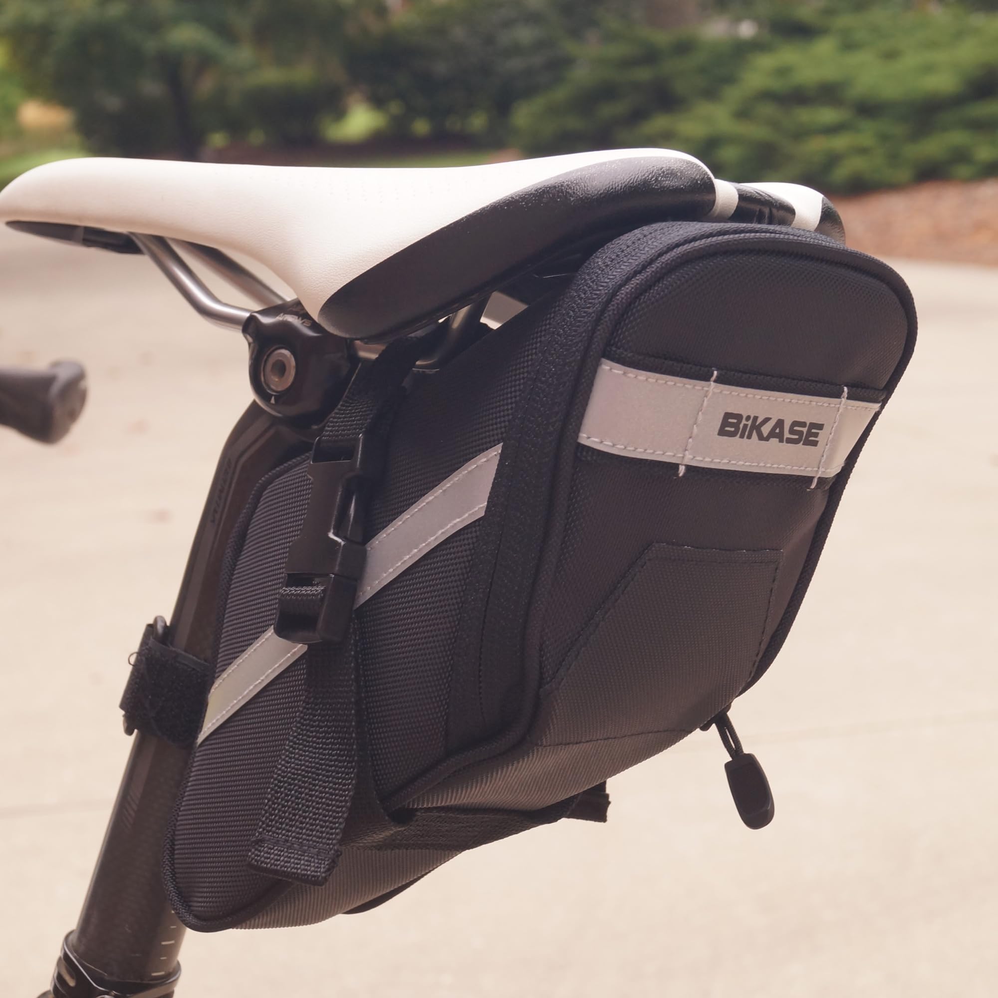 BiKase Momentum Bike Seat Bag - Waterproof Cycling Storage for Road & Mountain Bikes - Perfect for Commuting, Touring & Outdoor Adventures