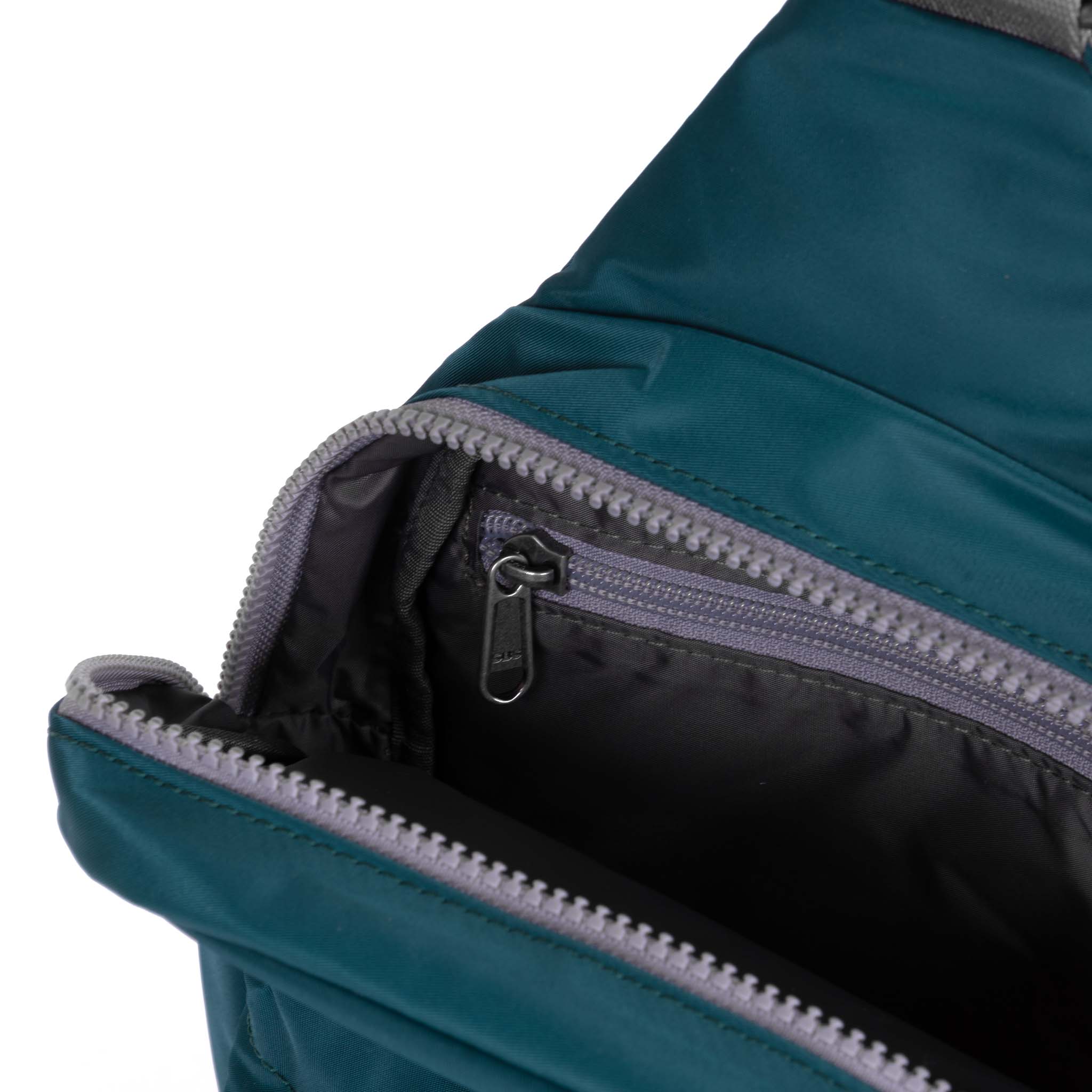 Willesden B Teal Recycled Nylon Backpack - Eco-Friendly Waterproof Travel Bag for Hiking, Commuting & Daily Use