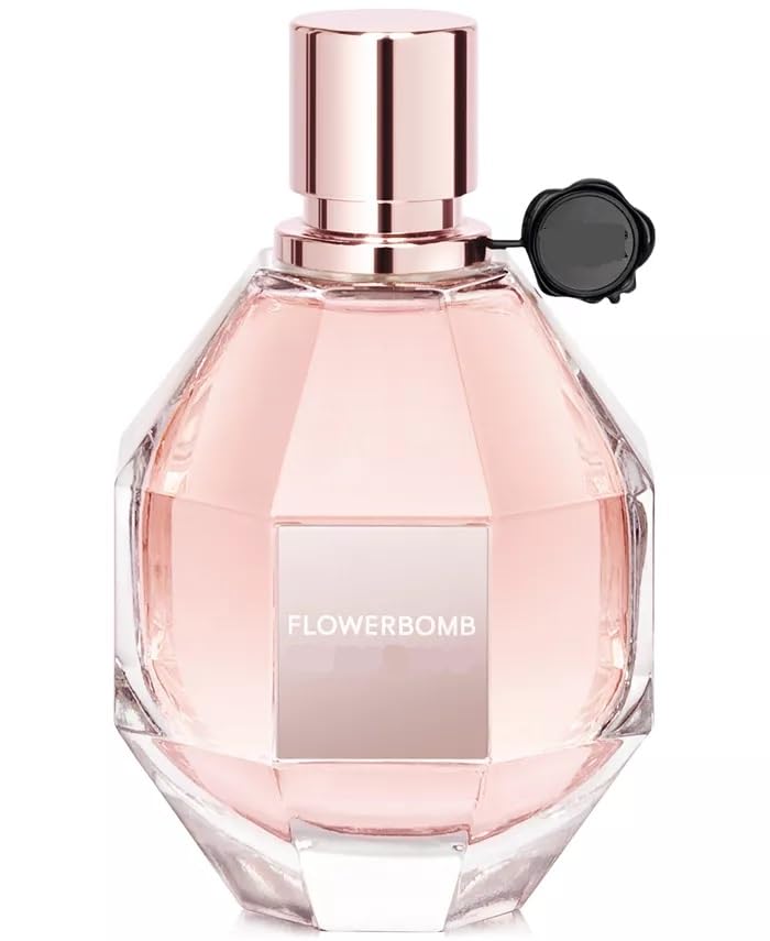 FlowerBomb Women's Perfume Eau de Parfum - Floral & Woody Fragrance with Rose, Peony & Patchouli Notes - Long Lasting Luxury Perfume for Women - Perfect for Date Night, Office & Special Occasions