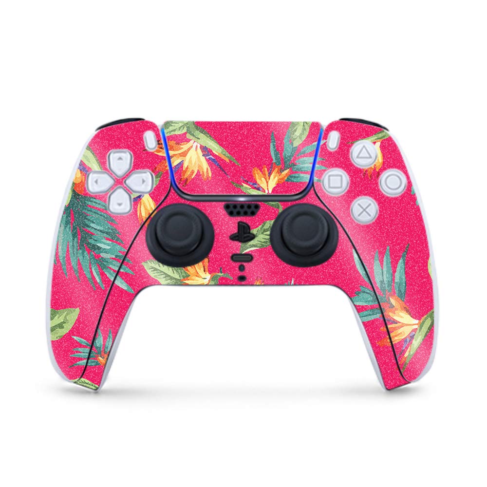 Premium Glossy Glitter Gaming Skin for PS5 Controller - Paradise Design | Durable High-Gloss Finish | Easy to Apply & Remove | Made in USA | Perfect for Gaming Enthusiasts & Customization Lovers