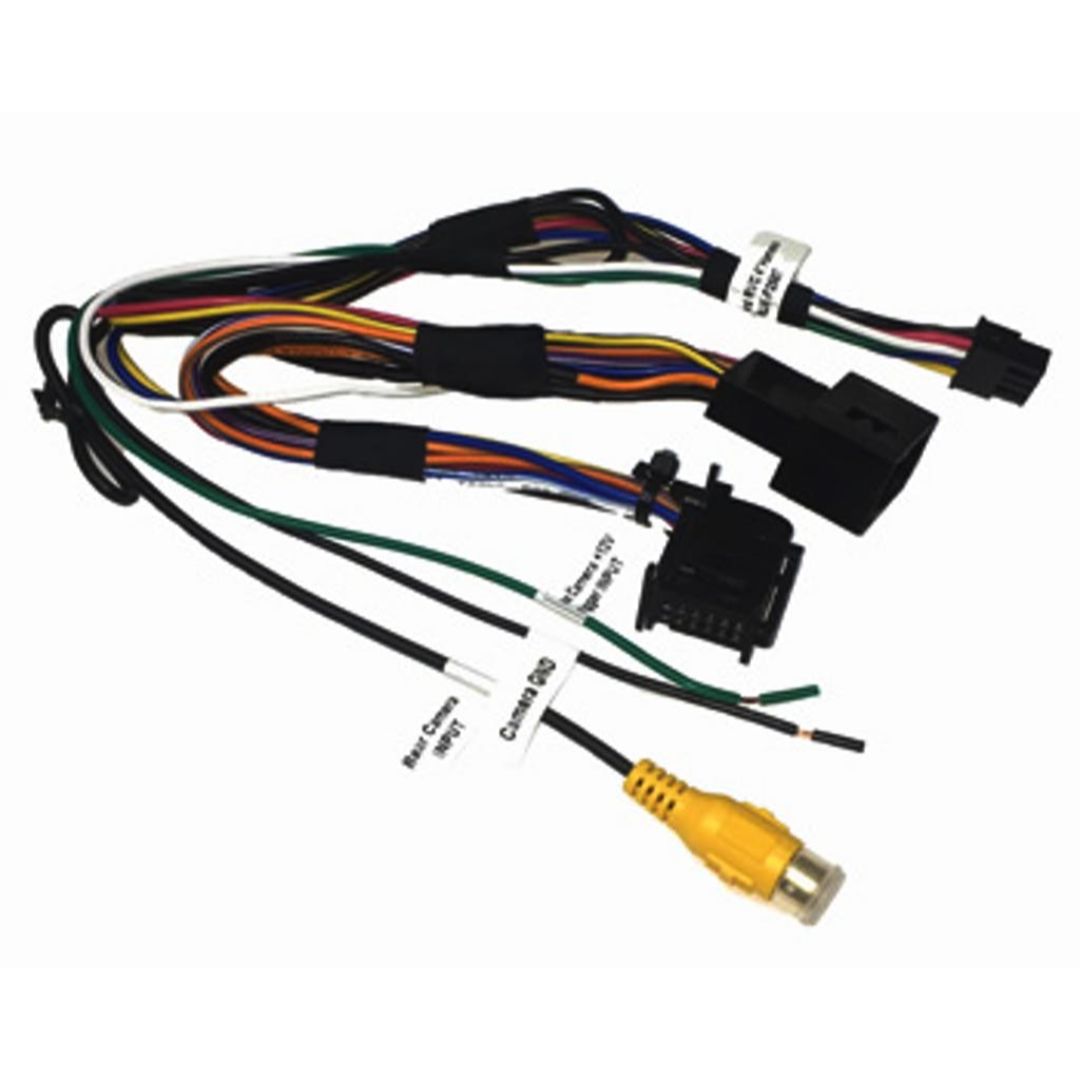 **Crux RVCFD 79A Rear View Camera Integration Kit – Full Color 4-Screen Display for Ford & Lincoln Vehicles | Sightline Safety View | Backup & Parking Assistance (Camera Not Included)**