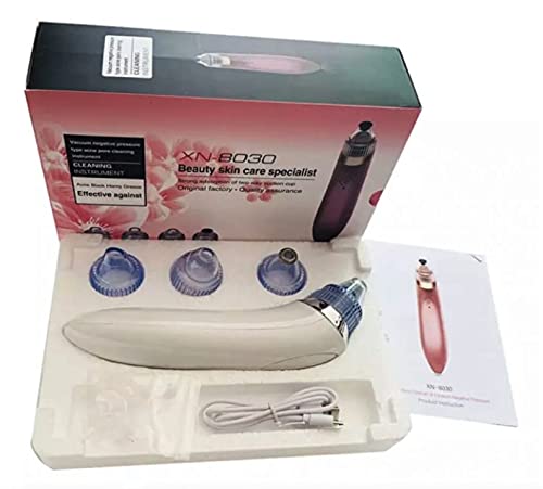 USB Rechargeable Blackhead Remover & Pore Cleaner - 3 Speed Facial Suction Tool for Deep Cleansing - Perfect for Acne Prone Skin & Blackhead Removal at Home
