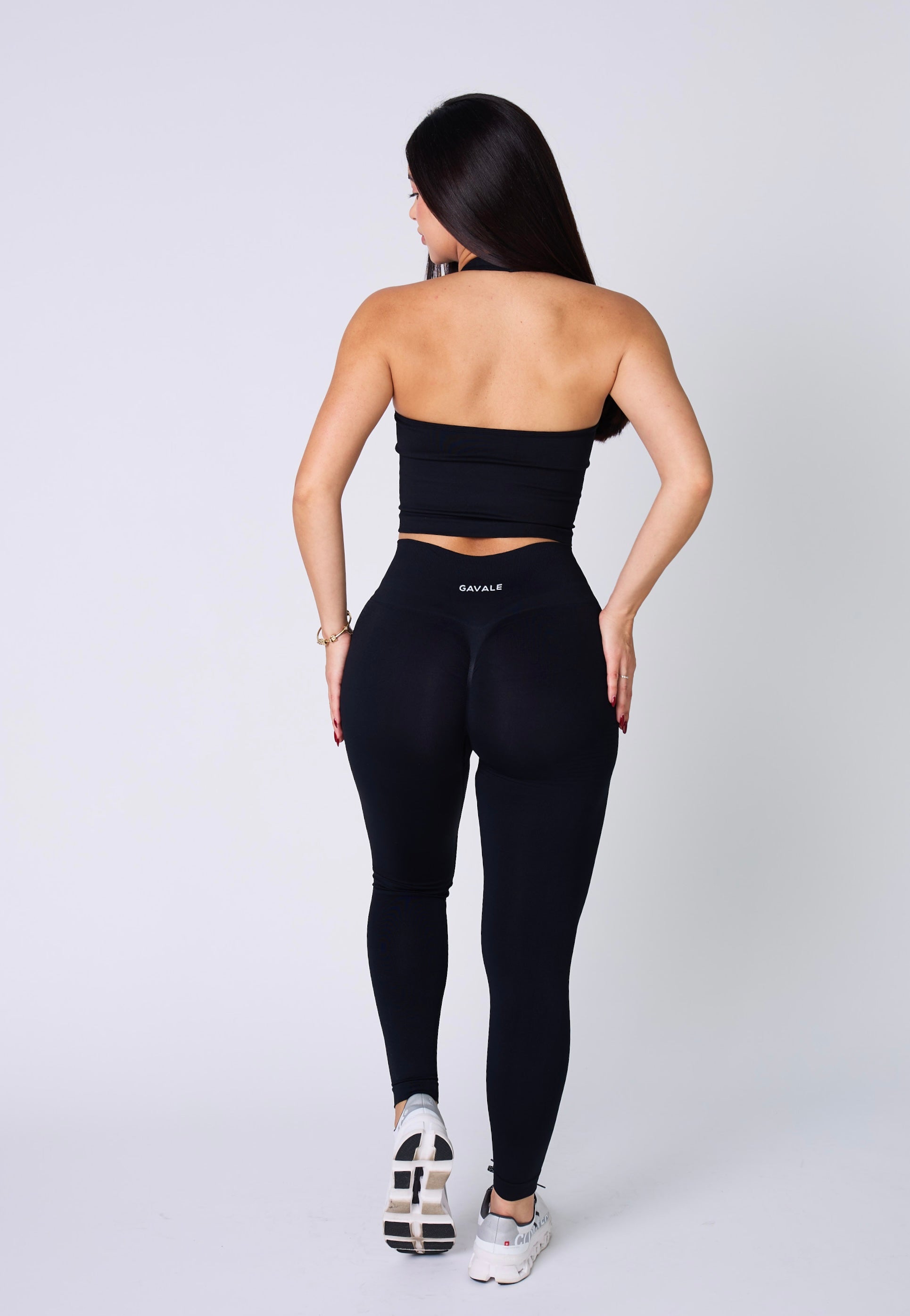 Contour Series Top & Leggings Set - Women's Workout Outfit for Yoga, Gym & Running - High Waisted Tummy Control Activewear
