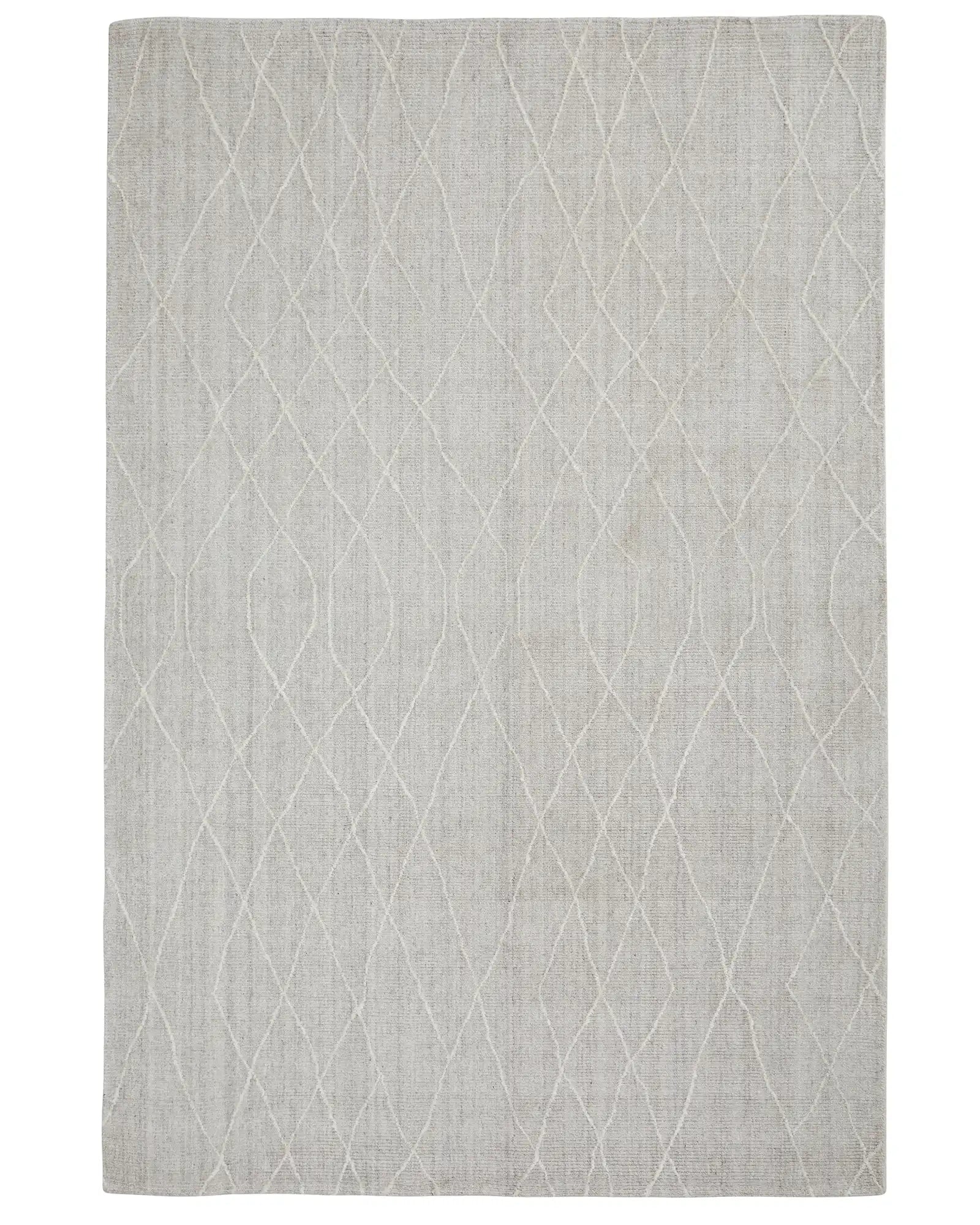 Katari Rug Moon - Handmade Boho Area Rug for Living Room, Bedroom & Nursery - Soft & Stylish Home Decor