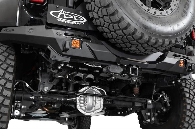 2022-2024 Ford Bronco Raptor Phantom Rear Bumper Replacement Part - Heavy Duty Off-Road Bumper for Enhanced Protection & Style | Perfect for Trail Riding, Overlanding & Truck Customization