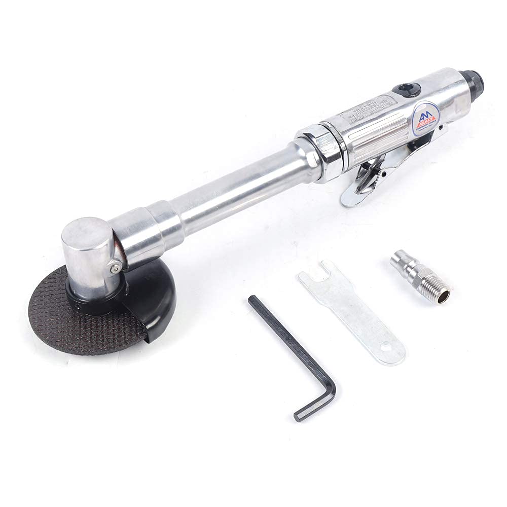 18000 RPM Air Angle Grinder with Long Handle - 3