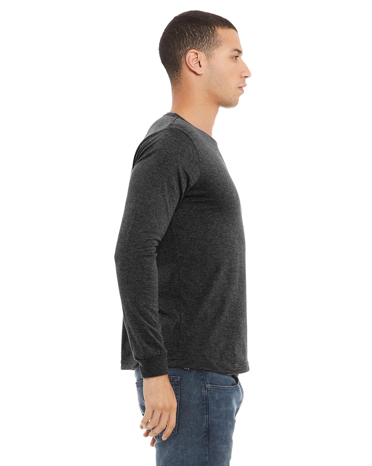 Bella + Canvas 3501 Unisex Jersey Long Sleeve T-Shirt - Soft Cotton Crewneck Tee for Men & Women - Perfect for Casual Wear, Layering & Everyday Comfort