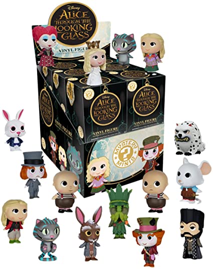 Alice Through The Looking Glass Mystery Minis Blind Box - Collectible Mini Figures Set for Disney Fans, Gift for Kids & Adults - Perfect for Birthday Parties, Christmas Gifts & Display Collections