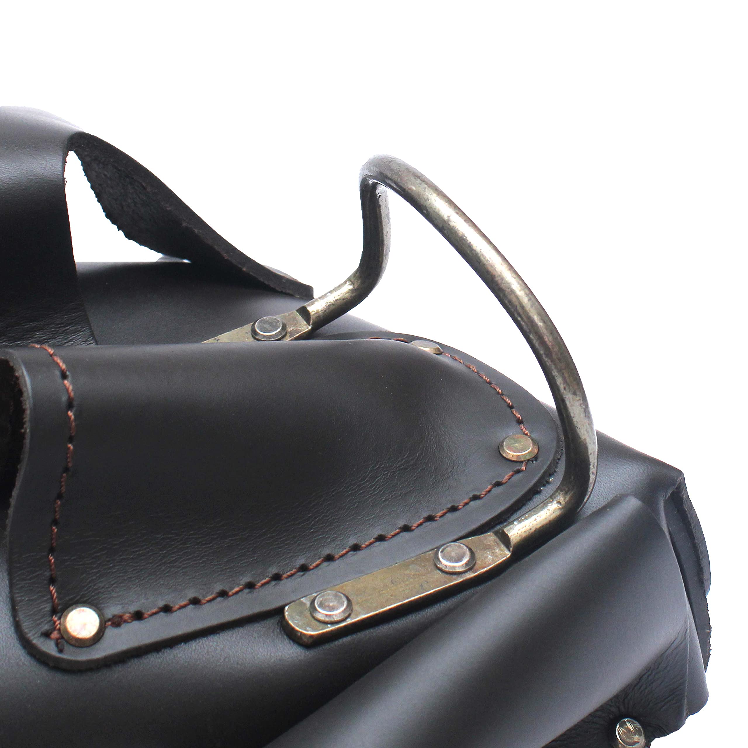 Leather Multi-Tool Pouch for Belt - Durable Left-Handed Sheath for Leatherman & Multitools - Perfect for Construction, Camping, Hiking & DIY Projects