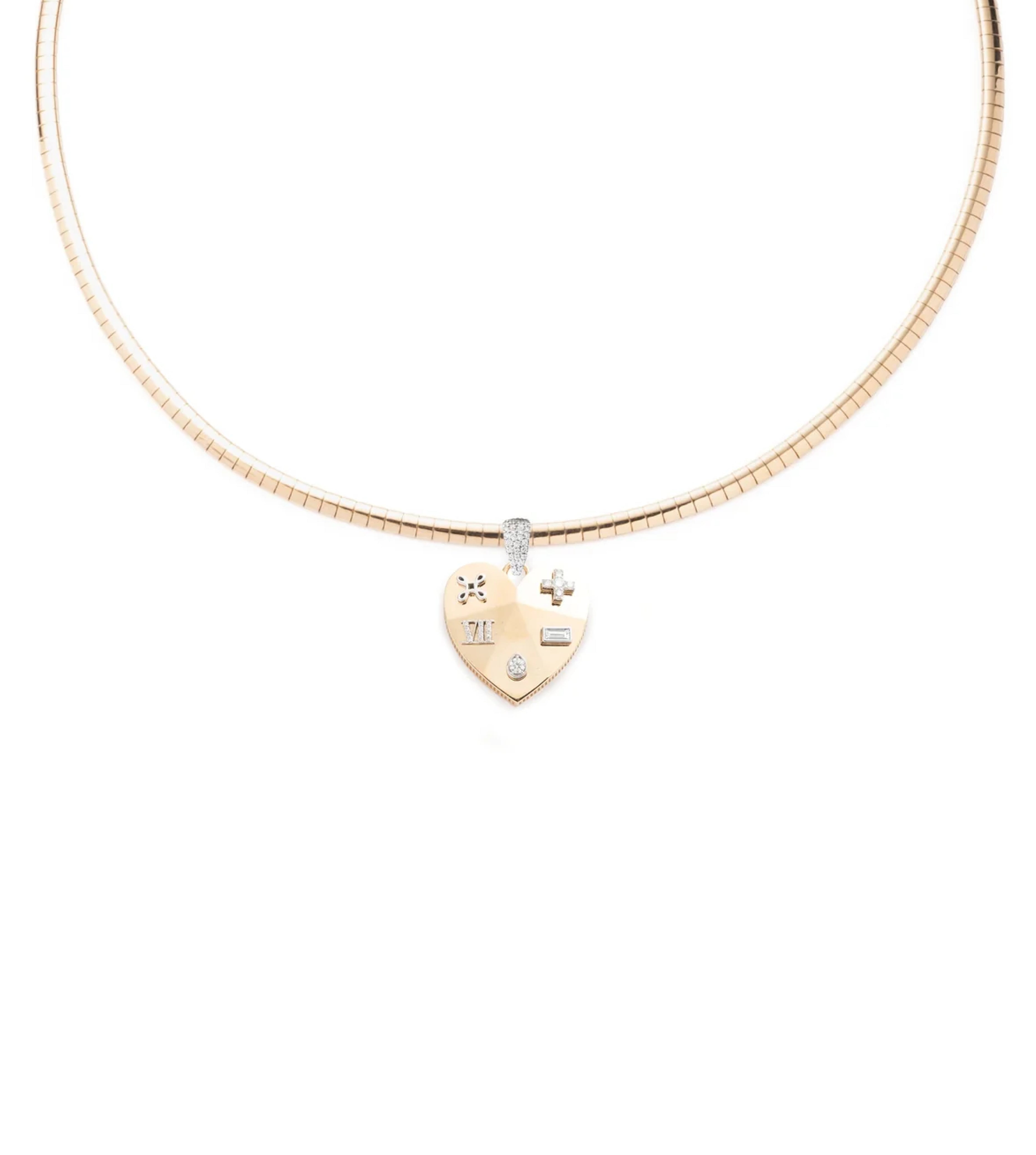 Ever Growing True Love Small Sleek Collar Necklace - Dainty Gold Plated Choker for Women | Perfect for Valentine's Day, Anniversary Gifts & Romantic Date Nights