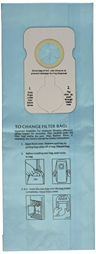 Riccar 68000 & Simplicity 7000 Type B Vacuum Bags - Compatible with Upright Commercial Vacuum Cleaners (Models 7000, 7200, 7250, 7300, 7350, 7700, 7750, 7900, 7950) - Ideal for Deep Cleaning in Offices, Hotels, and Commercial Spaces