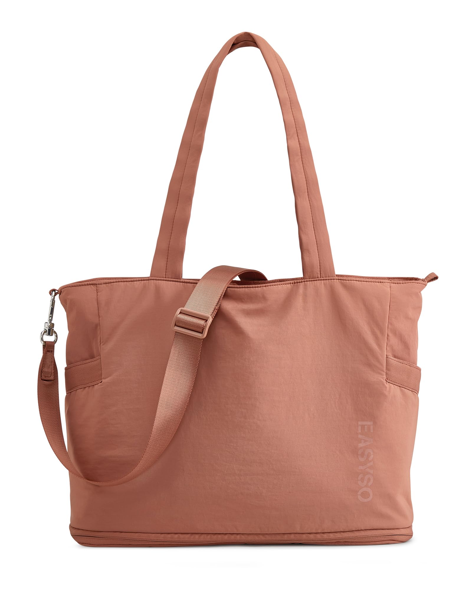 Stylish Puffer Tote Bag for Women - Waterproof Work Bag with Multiple Zipper Compartments, Expandable Handbag for Office, Travel, Gym & Shopping - Perfect for Professionals, Commuters & Fitness Enthusiasts