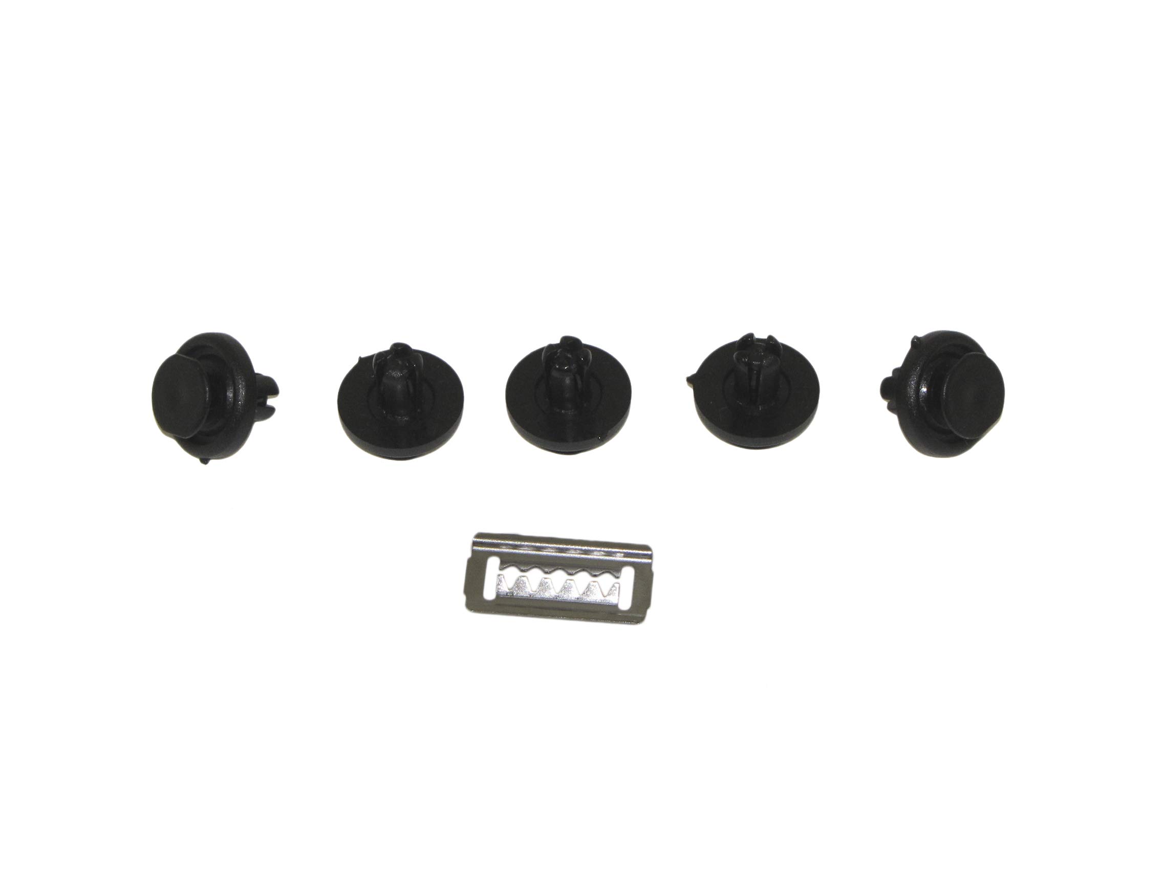 2016-2020 Toyota Tacoma Rear Bumper Step Pad End Clips Fastener (TO1191108) - No Sensor Hole | Durable Replacement Part for Off-Road & Truck Accessories