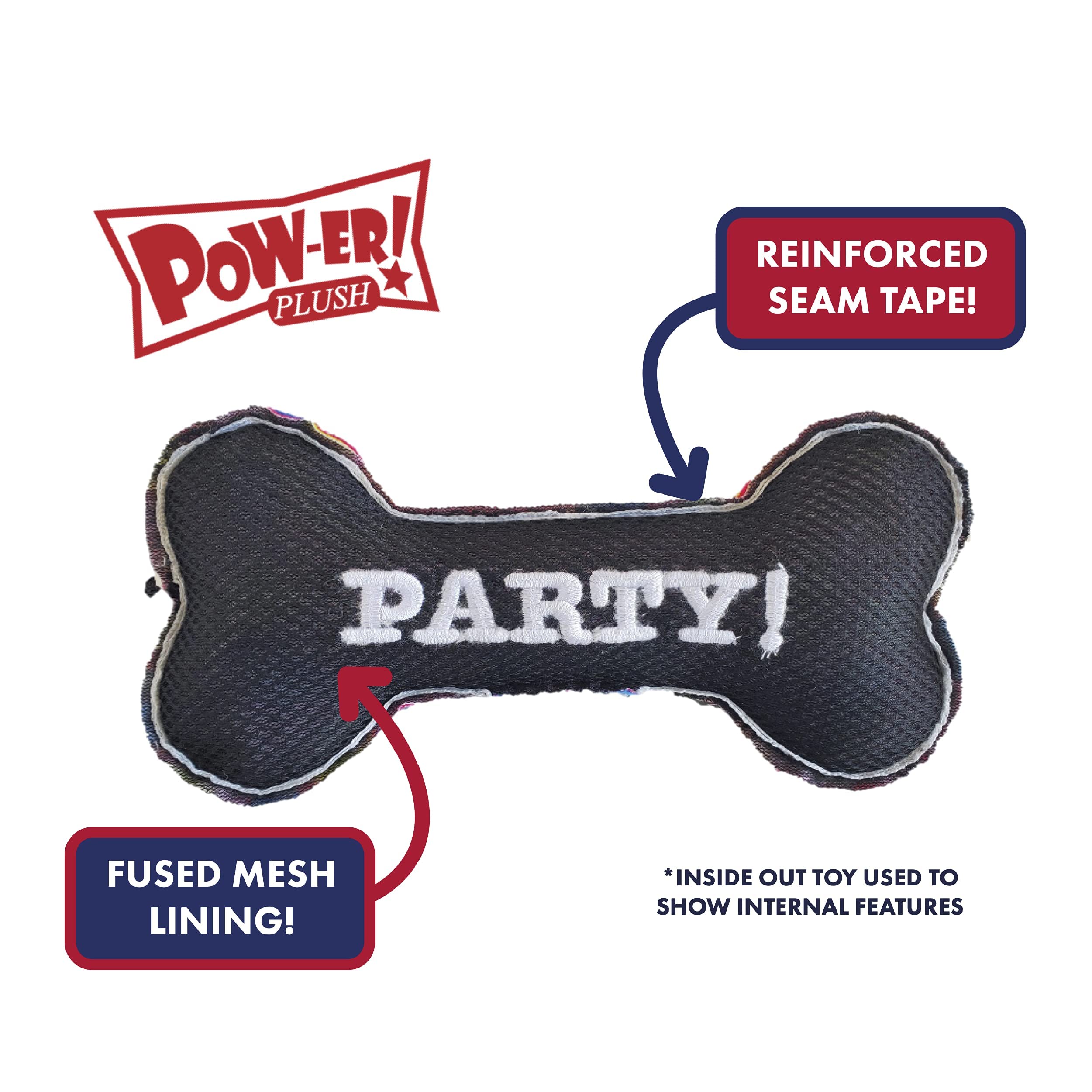 Happy Barkday Cake Plush Dog Toy with Squeaker - Large Birthday Gift for Dogs | Fun Interactive Playtime & Celebration Treat for Your Pup's Special Day