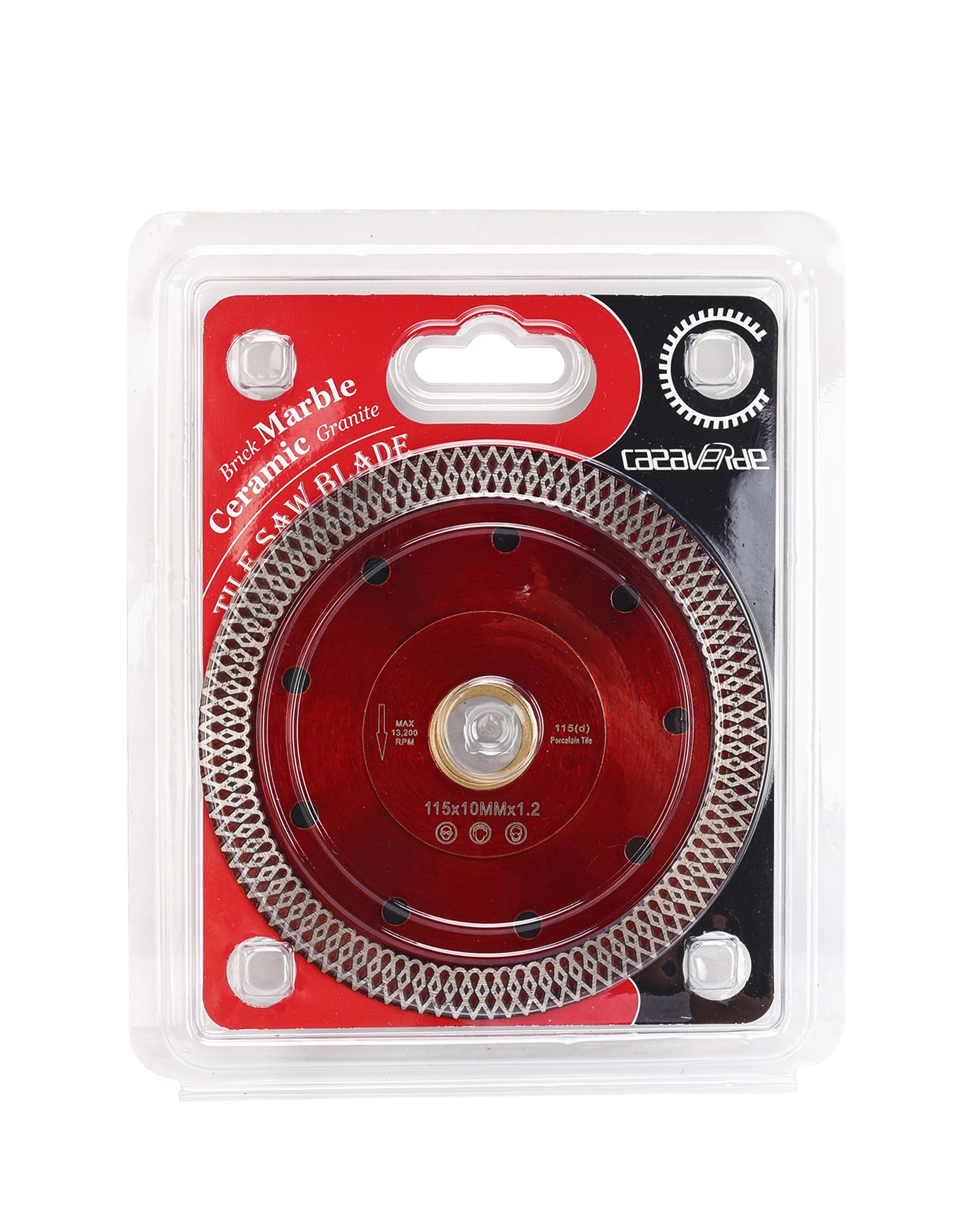 4.5 Inch Ultra Thin Diamond Tile Saw Blade for Porcelain, Marble, Granite Cutting - Premium Wet/Dry Use for Professional Tile Installation & DIY Home Renovation Projects