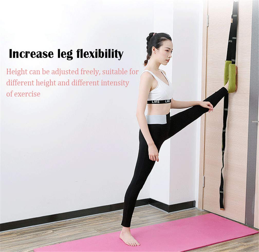 Professional Ballet Dance Yoga Stretch Strap for Waist, Leg & Back Flexibility – Physical Therapy & Athletic Training Tool for Home Pilates, Gymnastics, Cheerleading, Splits & Post-Workout Recovery – Ideal for Dancers, Athletes & Fitness Enthusiasts