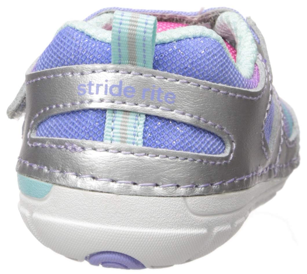 Stride Rite SM Adrian Baby Girls' Sneakers - Soft Sole Walking Shoes for Infants & Toddlers | Perfect for First Steps, Playtime & Everyday Wear