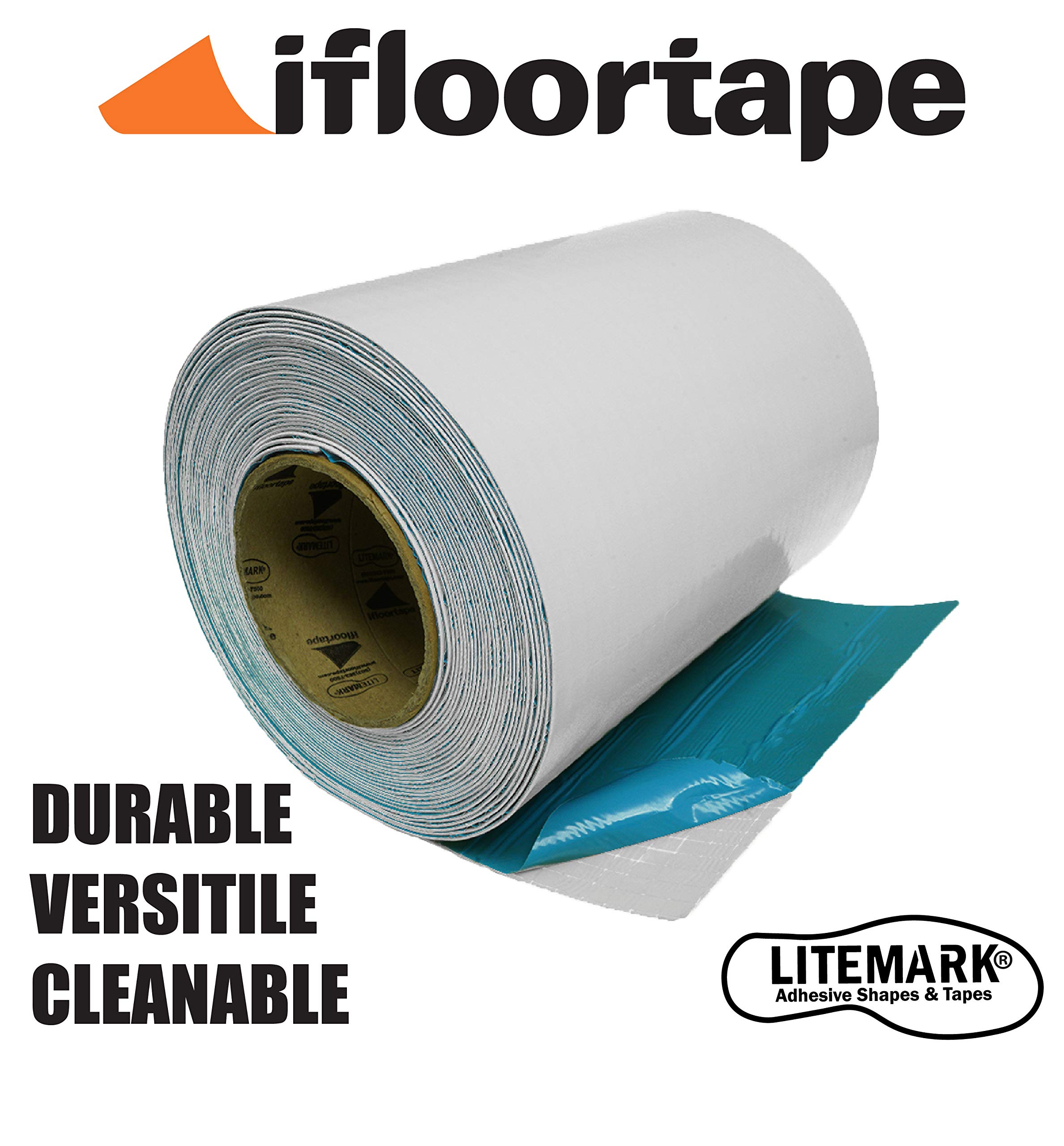 LiteMark EC-700 Heavy Duty Smooth Floor Marking Tape - 8