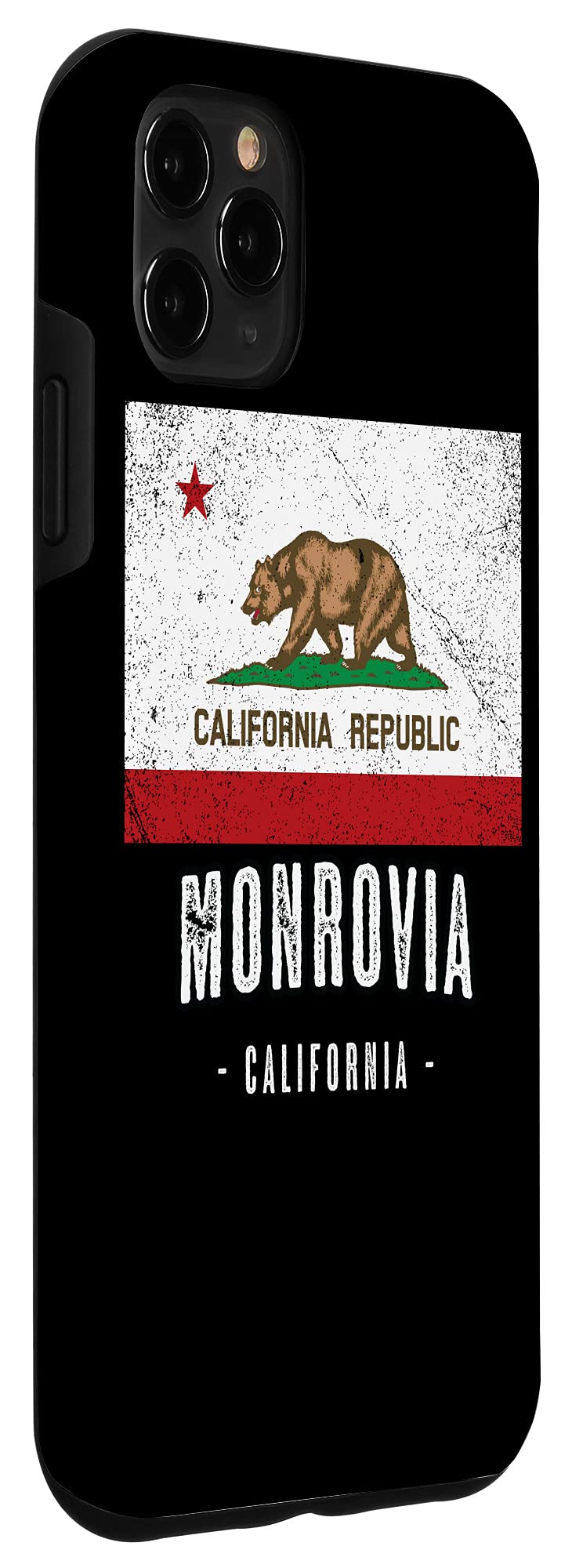 iPhone 11 Pro Max Case - California Flag Design | Premium Protective Cover for iPhone 11 Pro Max with CA Souvenir Style - Perfect for Travel, Gifts & Showcasing State Pride