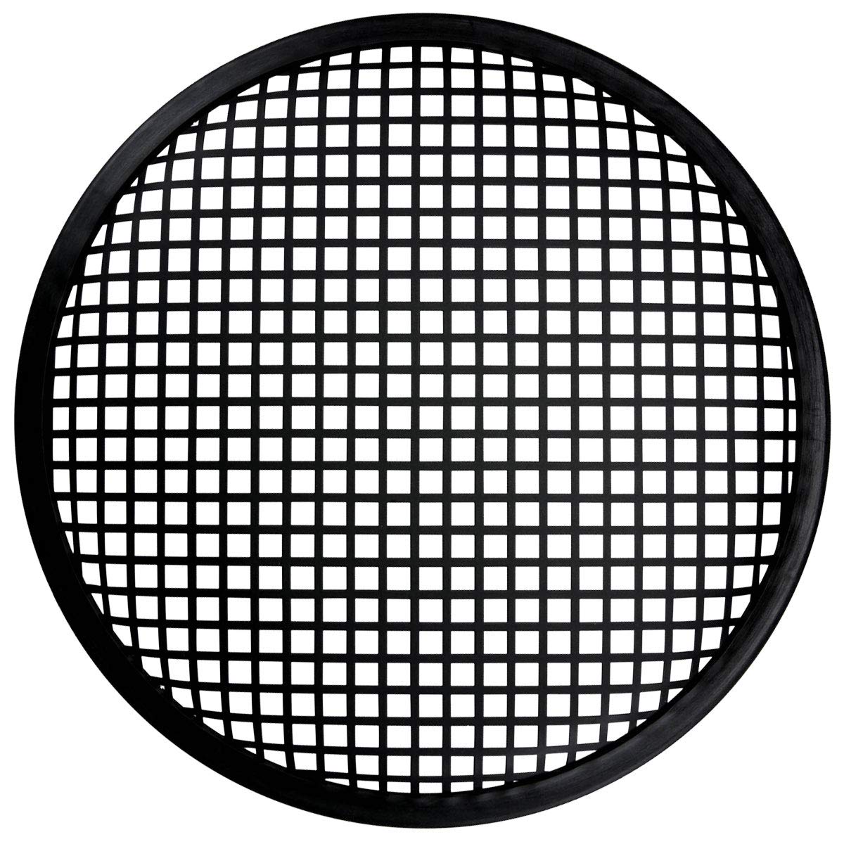 3 Pairs 15 Inch Universal Subwoofer Metal Waffle Grills - Heavy Duty Speaker Cover Guard for Car Audio, Home Theater & DJ Equipment Protection