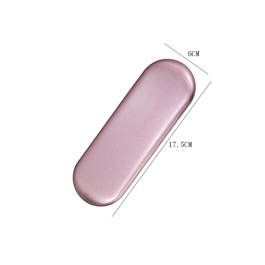 2 Pack Metal Eyelash Tweezer Storage Case Box - Pink Lash Tweezer Organizer for Professional Makeup Artists & Salon Use - Perfect for Travel, Home, and Beauty Salon Organization
