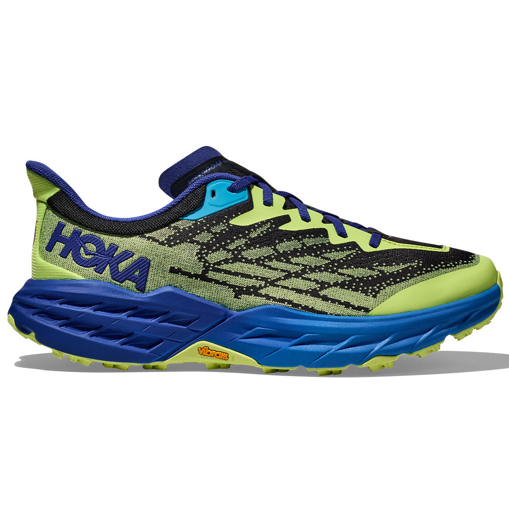 HOKA ONE ONE Speedgoat 5 Trail Running Shoes for Men - Lightweight & Cushioned Hiking Boots for Outdoor Adventures, Mountain Climbing & Long Distance Running