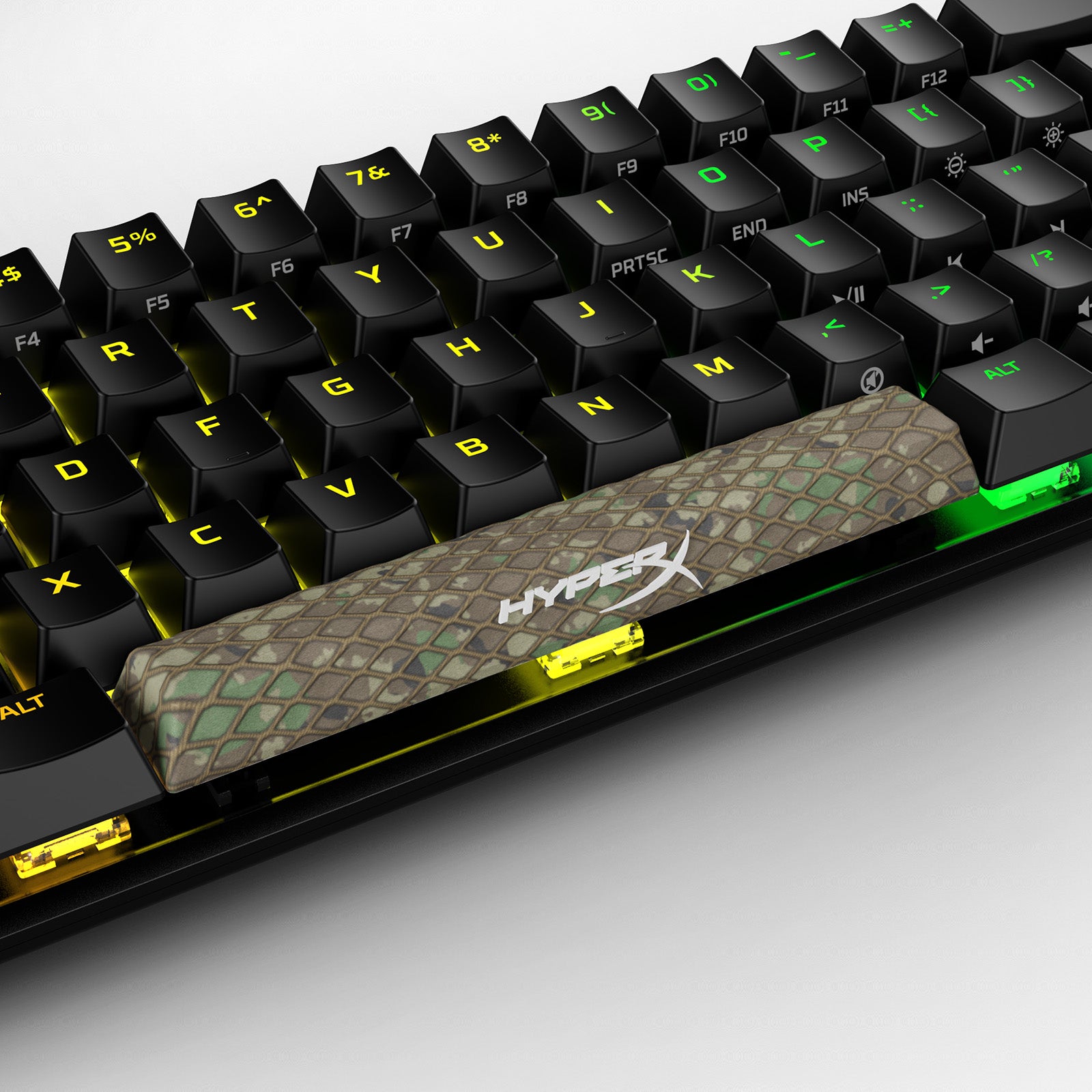 HX3D Spacebar Keycap - FPS Camo Design for Mechanical Keyboards | Perfect for Gaming & Typing Enthusiasts