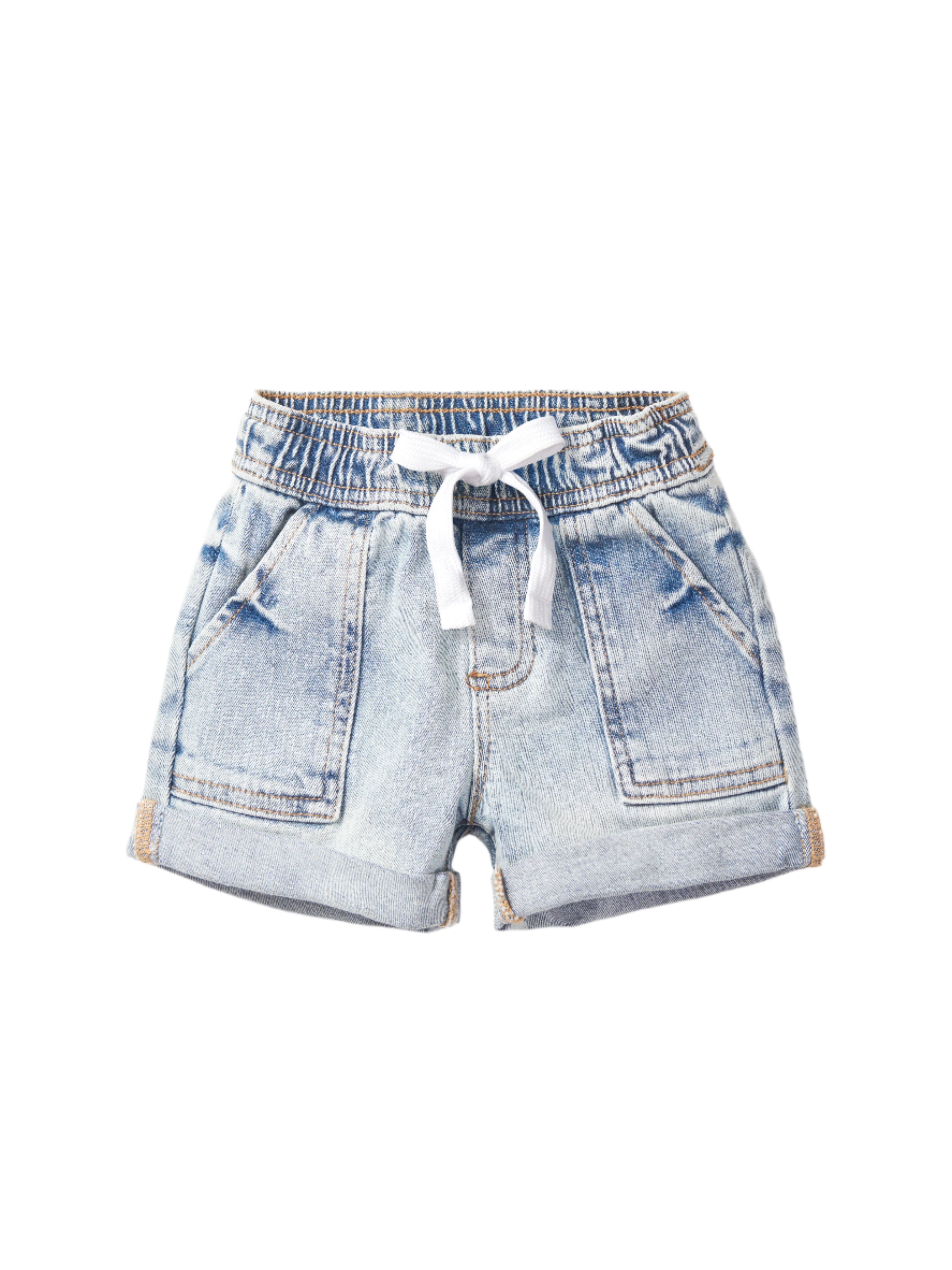 Stylish Rolled Denim Shorts - Light Wash Distressed Women's Casual Summer Shorts | Perfect for Beach, Outings & Streetwear Fashion