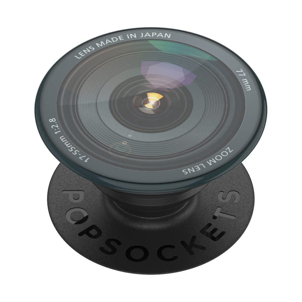 PopSockets Expanding Phone Grip with Kickstand - Reusable Adhesive Phone Holder for iPhone, Samsung & Smartphones - Perfect for Selfies, Videos & Hands-Free Use
