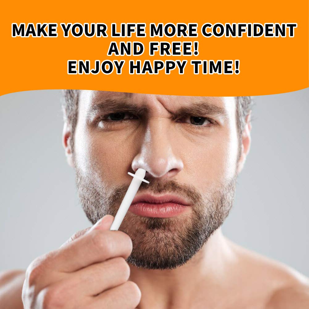 Professional Nose Hair Wax Kit for Men & Women - 50g Wax, 20 Applicators, 10 Wax Pods, Measuring Cup & 8 Mustache Stencils | Painless Facial Hair Removal for Eyebrows, Upper Lip & Nose | At-Home Grooming & Salon Quality Results