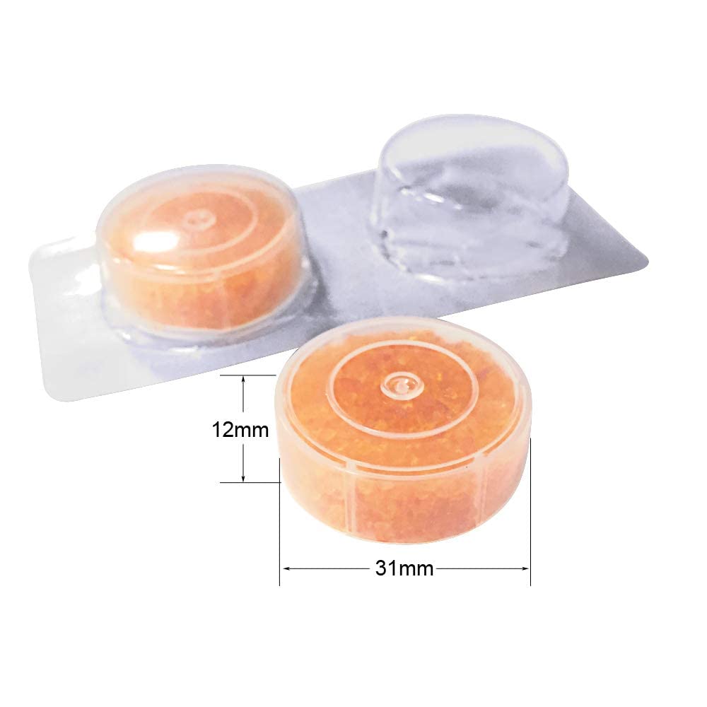 4PCS Hearing Aid Drying Capsules for Phonak Charger Case - Moisture Absorbing & Protection - Perfect for Travel, Storage & Nightly Maintenance