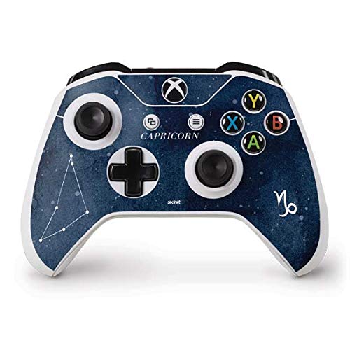 Premium Skinit Decal Gaming Skin for Xbox One S Controller - Officially Licensed Capricorn Constellation Design | Protective Cover for Enhanced Grip & Personalized Gaming Experience