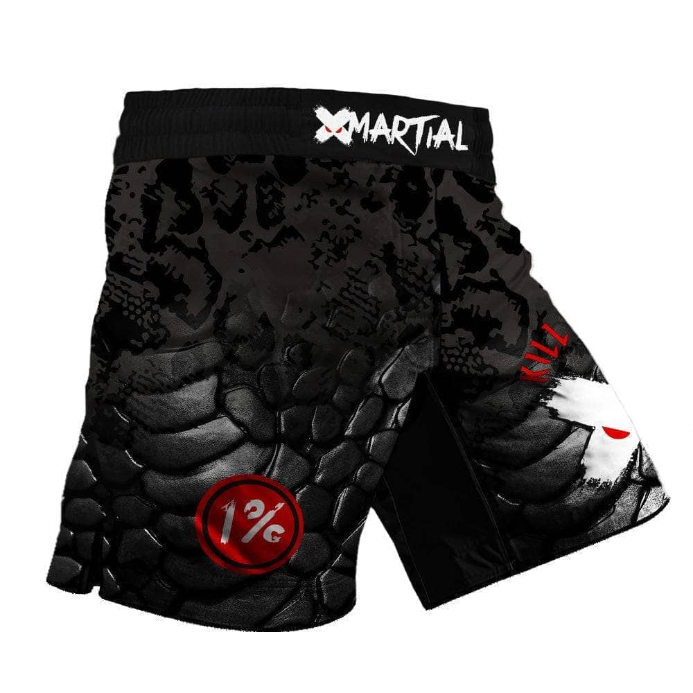 Venomous Rank 2.0 Hybrid Grappling Shorts - MMA BJJ No-Gi Fight Shorts for Men - Perfect for Training, Competition & Martial Arts