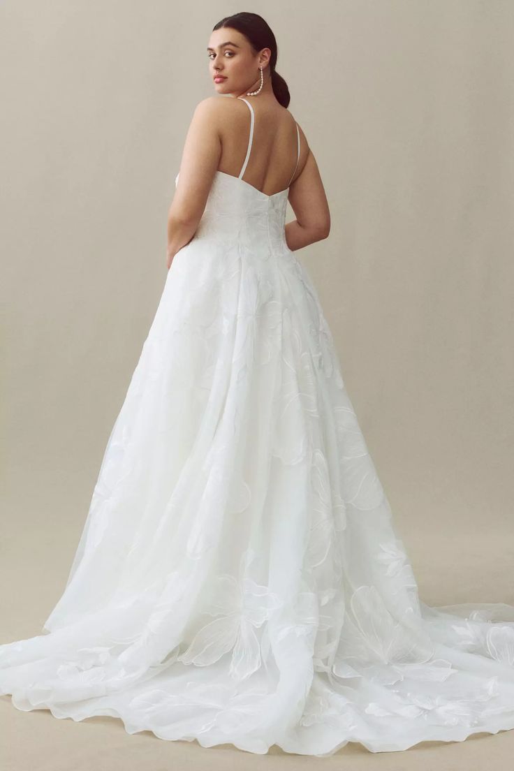 Wtoo by Watters Romy Gown - Elegant Lace Wedding Dress for Brides | Perfect for Beach, Garden & Formal Ceremonies