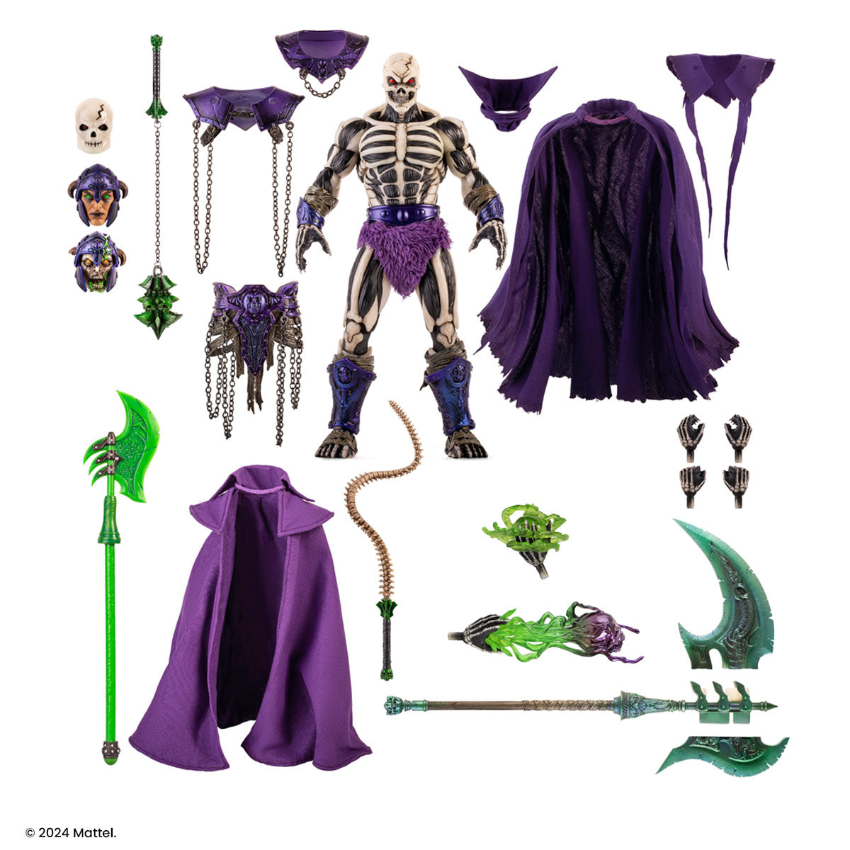 Masters of the Universe Scare Glow Deluxe 1/6 Scale Action Figure - Timed Edition Collectible for Display & Role Play | Perfect for Fans, Collectors, and Home Decor