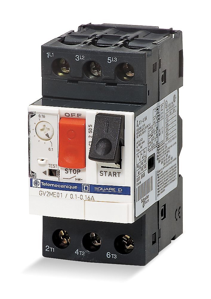 SCHNEIDER ELECTRIC GV2ME20 Motor Starter - Compact & Reliable Motor Protection Switch for Industrial Equipment | Perfect for Pumps, Conveyors & HVAC Systems