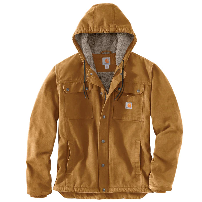 Carhartt Bartlett Jacket for Men - Durable Workwear Jacket with Water-Resistant Finish - Perfect for Construction, Outdoor Work & Winter Wear