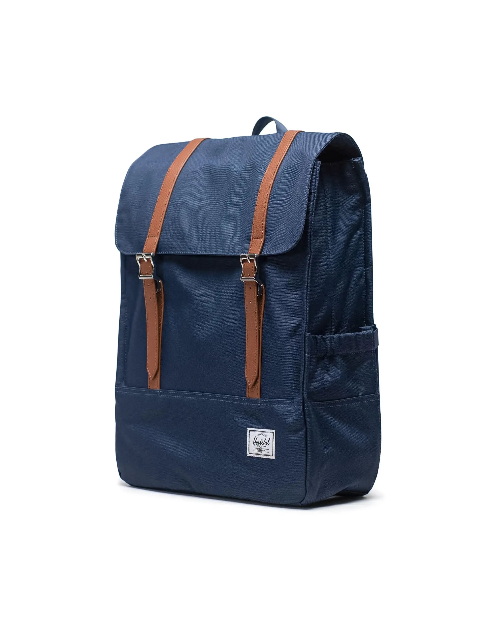 Herschel Navy Survey Backpack - Stylish & Durable Laptop Backpack for Men & Women - Perfect for Travel, Work & School