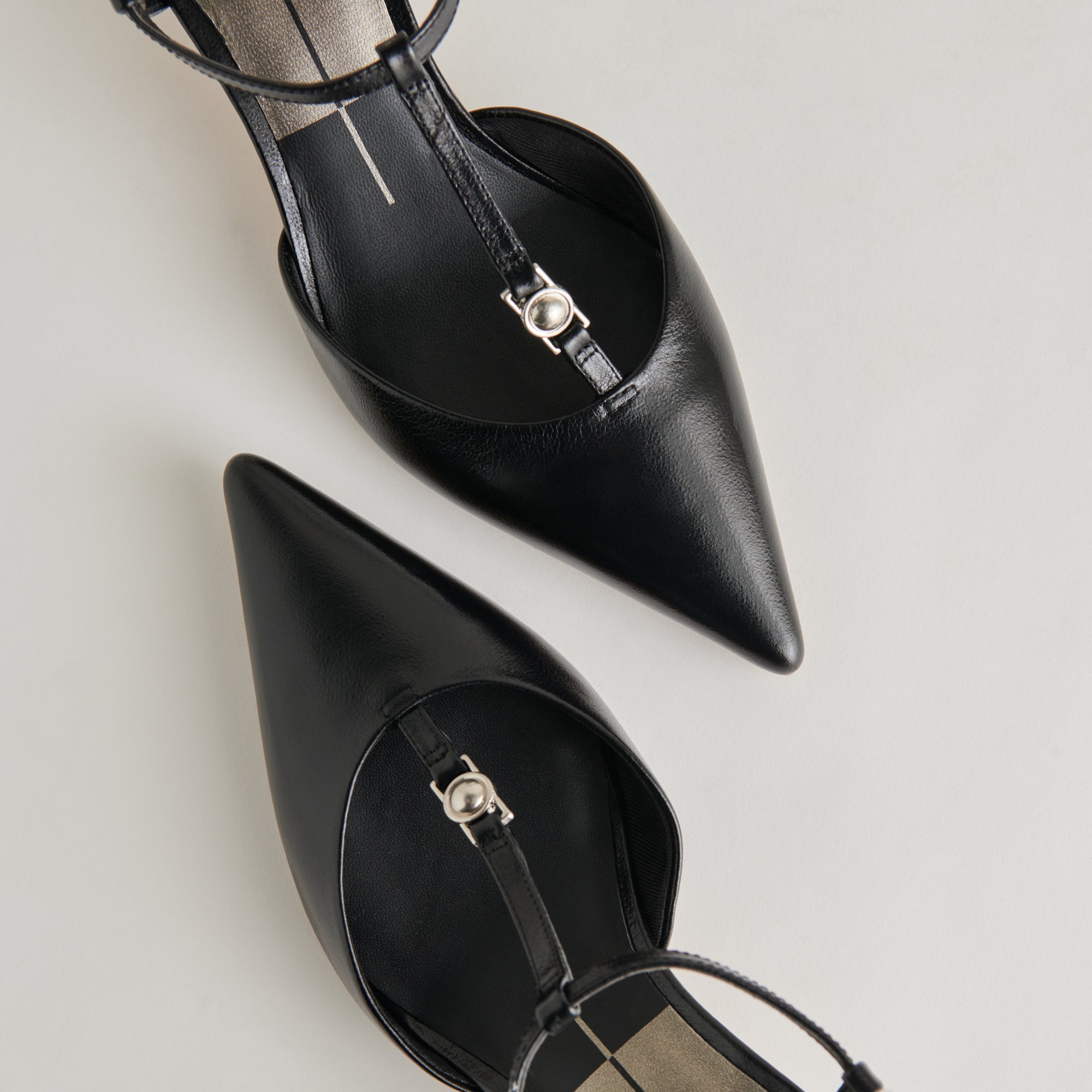 LAVON Black Leather High Heels for Women - Stylish & Comfortable Dress Shoes for Parties, Weddings & Evening Events