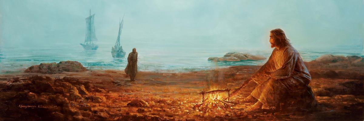 By The Shore By Yongsung Kim - Coastal Wall Art Print for Beach House Decor, Ocean Themed Living Room & Bedroom