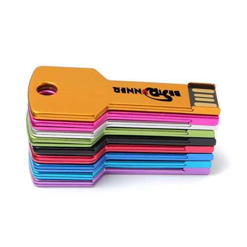 Bestrunner 2GB USB Flash Drive - Metal Keychain Design, Portable Thumb Drive for Data Storage - Perfect for Office, School, and Travel Use