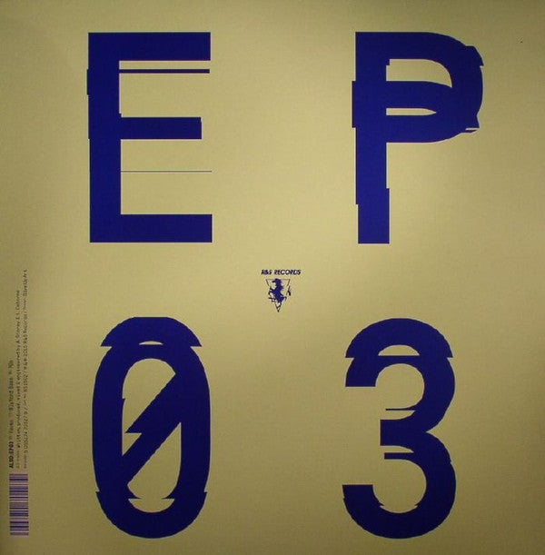 ALSO EP03 12 RS1502 R&S Records - High-Quality Vinyl Record for DJs & Music Collectors | Perfect for Clubs, Home Listening & Vintage Music Enthusiasts