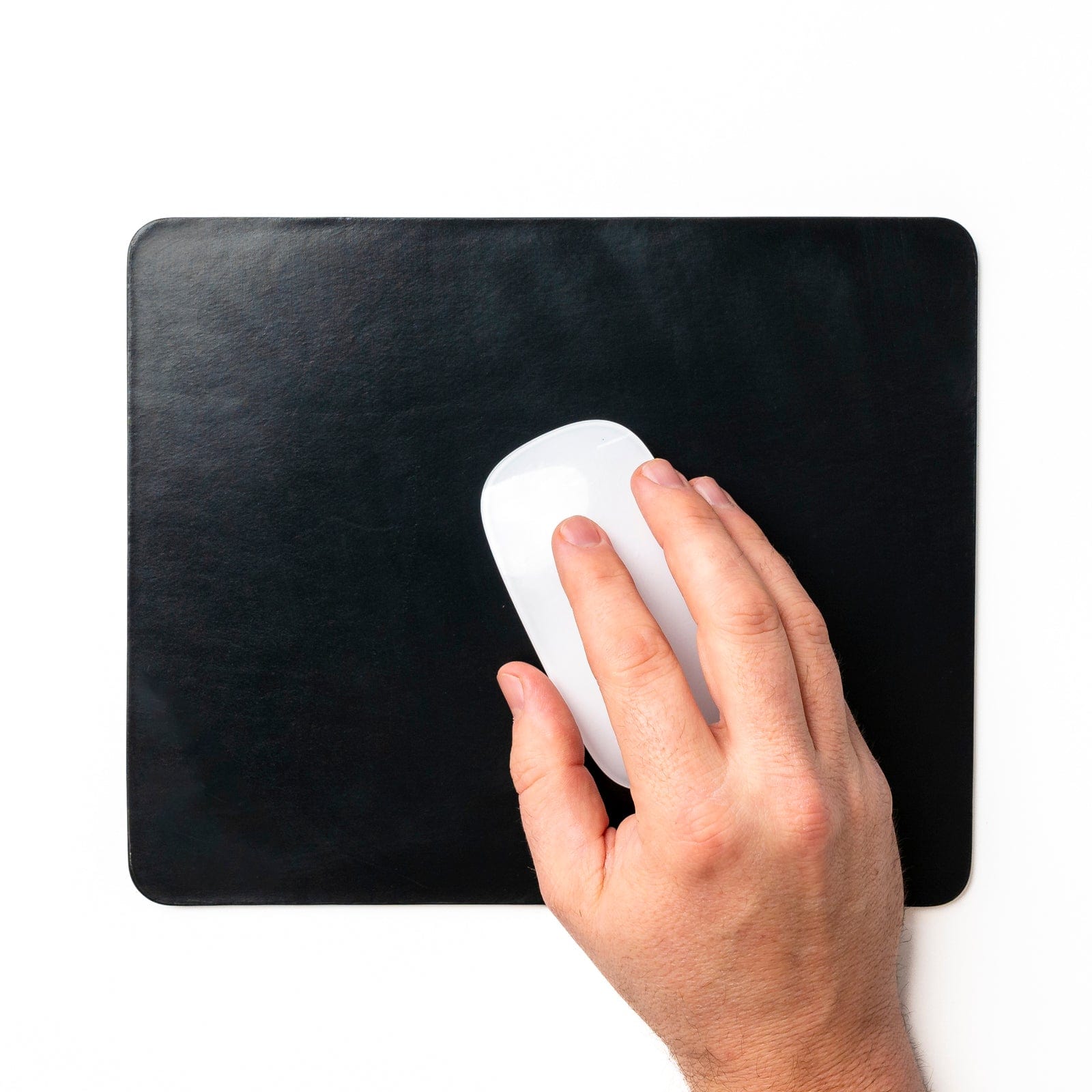 Premium Genuine Leather Mouse Pad - Non-Slip Desk Mat for Gaming & Office Work - Ergonomic Wrist Support for Computers & Laptops - Perfect for Home, Office & Gaming Setups