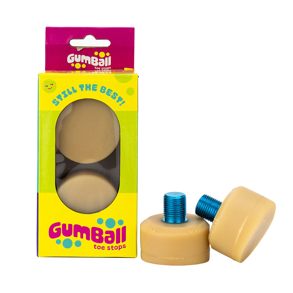 Antik Gumball Roller Skate Toe Stops (Pair) - Premium Roller Skating Accessories for Derby, Artistic & Outdoor Skating