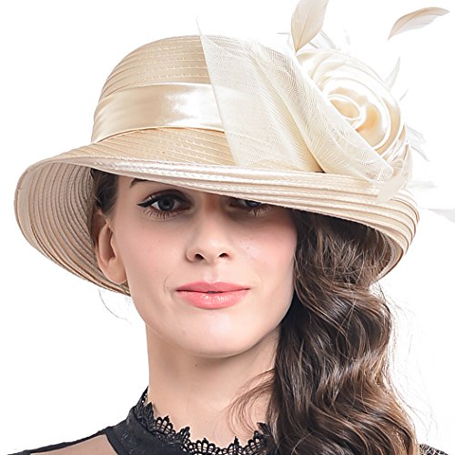 Asymmetric Brim-apricot