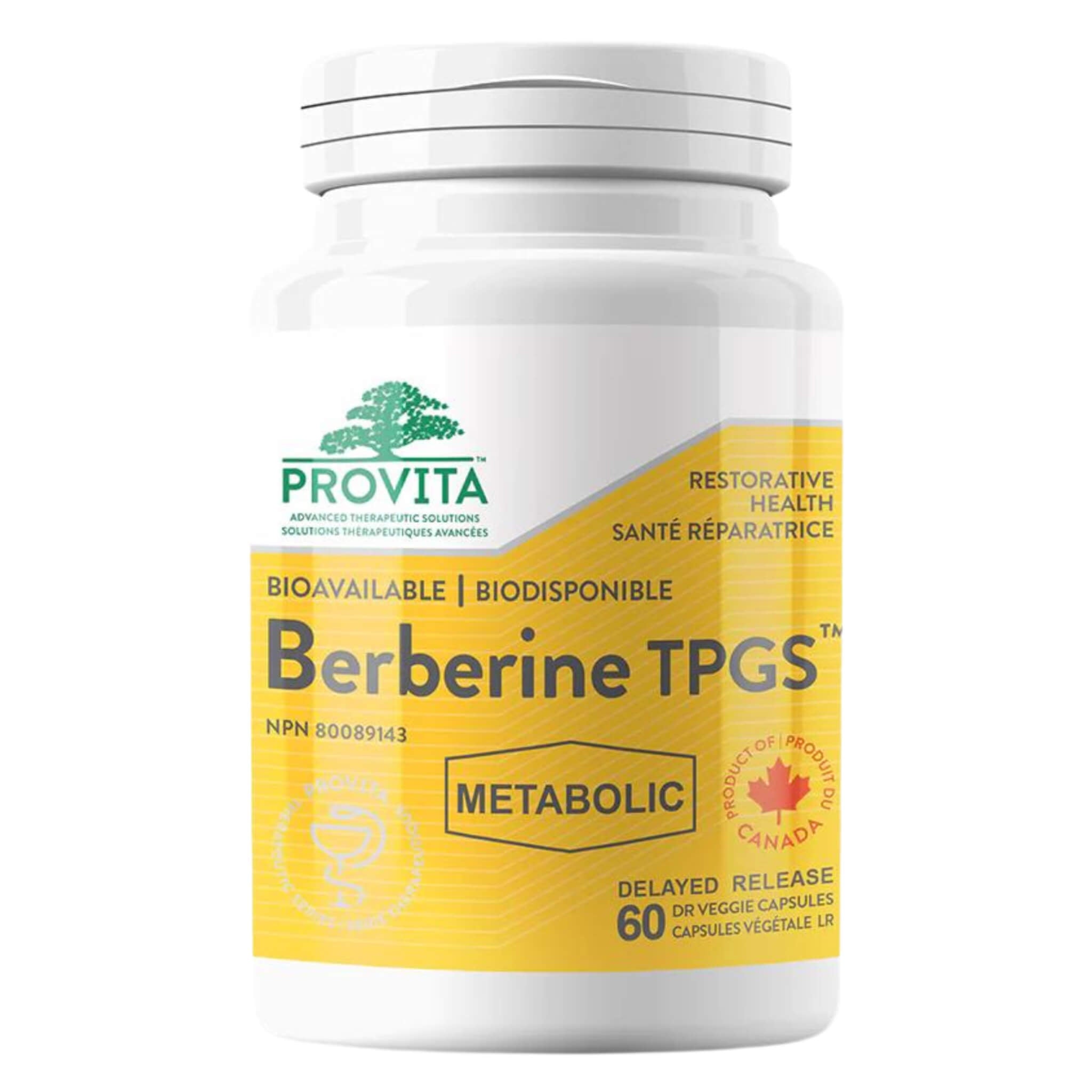 Berberine TPGS Supplement - Natural Digestive Support & Blood Sugar Balance - Vegan Capsules for Gut Health & Metabolism Boost | Ideal for Daily Wellness & Detox Routine