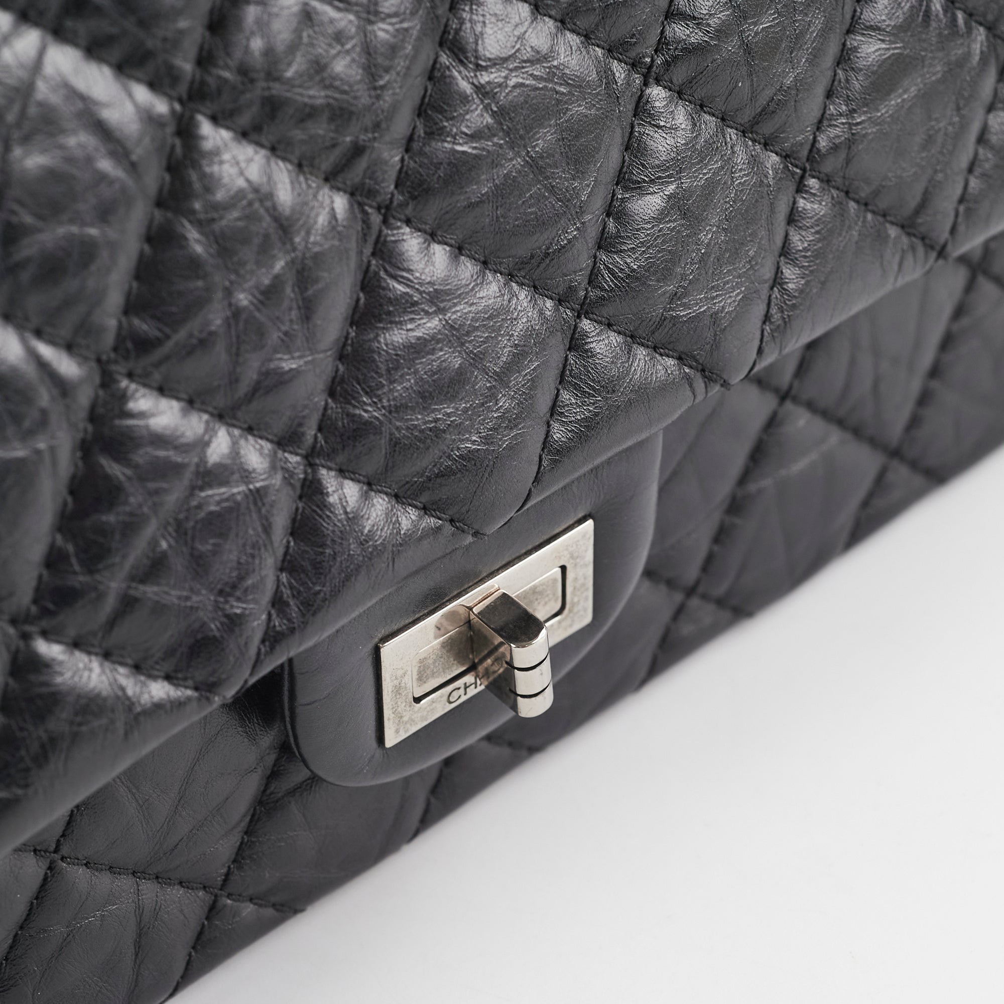 Chanel Reissue 226 Black Calfskin Shoulder Bag for Women | Luxury Leather Handbag | Perfect for Work, Evening Events & Special Occasions