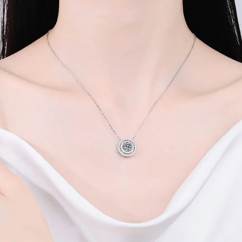 Glint of Purity Necklace - Elegant Sterling Silver Pendant for Women | Perfect for Everyday Wear, Date Nights & Special Occasions